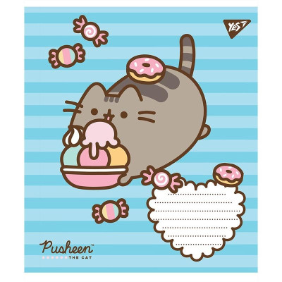 Зошит уч. "YES" 12арк.== /766547/ "Pusheen" (25/500)