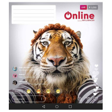 Зошит уч. "Школярик" 36арк.== /3420L/ "Online" ВД-лак (нейт) (20/120)