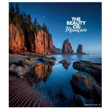 Зошит уч. "Школярик" 60арк.== /3760L/ "The beauty of" УФ-лак (нейт) (10/80)