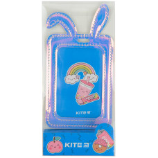Бедж "Kite" /K22-449-01/ Bunny з голографічним ефектом, фіолетовий (1/24/288)