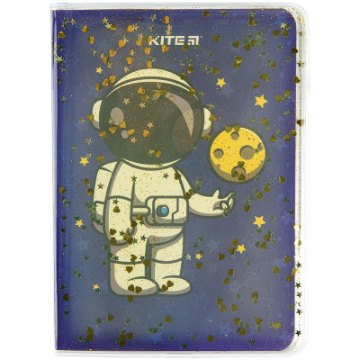 Блокнот А6/80 "Kite" /K22-231-3/ # силіконова м'яка обкладинка, Spaceman (1/12/24)