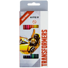 Олівці кольорові "Kite" 24 кол./12шт. /TF22-054/ двосторонні "Transformers" (1/12/240) Олівці кольорові "Kite" 24 кол./12шт. /TF22-054/ двосторонні "Transformers" (1/12/240)