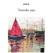 Папір для акварелі "Kite" /K23-268/ А3/10 арк. 200г/м2 (1/50)