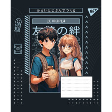 Зошит уч. "YES" 48арк. /767484/ ПРЕДМЕТКА (Anime) набір 9 видів виб.гібрід.лак (1/24)