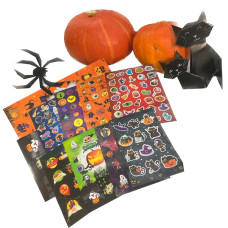 Наліпки "Апельсин" /НС-А5-03/ А5/2арк, "HALLOWEEN" мікс (40)