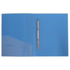 Папка-швидкозшивач з кишен. А4, 2 см "SCHOLZ" /04500/ Синій (1/20/120)