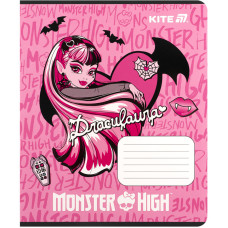 Зошит уч. "Kite" 12арк.# /MH25-232/ софт тач + УФ лак, Monster High (25/600)