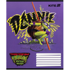 Зошит уч. "Kite" 12арк.// /NT25-235/ гібр. лак + УФ лак, TMNT Mutant Mayhem (25/600)