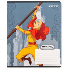 Зошит уч. "Kite" 12арк.== /AV24-234/ софт тач + УФ лак, Avatar: The Last Airbender (25/600)