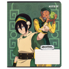 Зошит уч. "Kite" 12арк.== /AV24-234/ софт тач + УФ лак, Avatar: The Last Airbender (25/600)