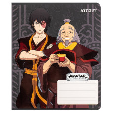 Зошит уч. "Kite" 12арк.== /AV24-234/ софт тач + УФ лак, Avatar: The Last Airbender (25/600)