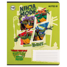 Зошит уч. "Kite" 12арк.== /NT24-234/ софт тач + УФ лак, TMNT Mutant Mayhem (25/600)