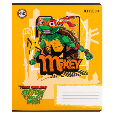 Зошит уч. "Kite" 12арк.== /NT24-234/ софт тач + УФ лак, TMNT Mutant Mayhem (25/600)