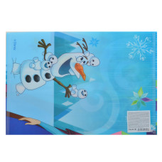 Папка-конверт на кнопці А4 "1В" /491333/ "Frozen"  (12/60)