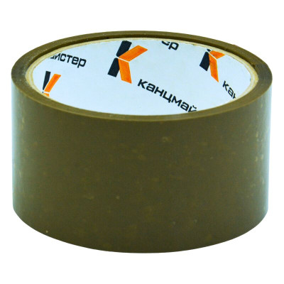 Скотч пакувальний "Канцмайстер" /KT94251/ 48мм*35м (40мкм) коричневий (6/72)