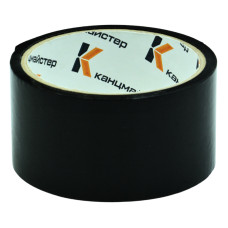 Скотч пакувальний "Канцмайстер" /KT94256/ 48мм*35м (40мкм) чорний (6/72)