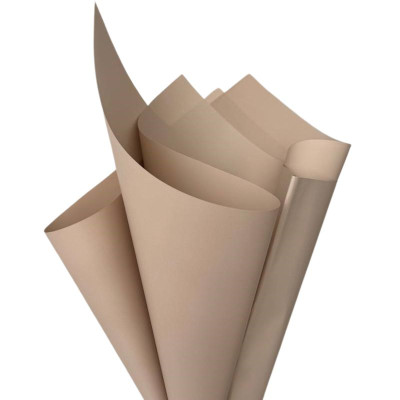 Плівка пакувальна "Unison" /j00334 -16 / j00649-155/ матова в листах 58*58см, пудра (20арк)