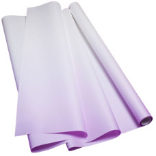 Плівка пакувальна "Unison" /PPG-1/ перламутрова Pastel Diamont silk Gradient 60см*7м, жовто-блакитна