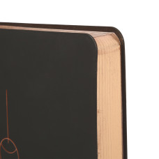 Щоденник А5 недат "Leo Planner" /252703/ "Hypnotic", м'який, чорний, 320стор. (1/20)