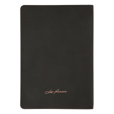 Щоденник А5 недат "Leo Planner" /252703/ "Hypnotic", м'який, чорний, 320стор. (1/20)