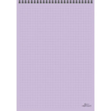 Блокнот A6/64 "4PROFI" /903498/ ## "Title office" violet, зверху спіраль, кол.вн.блок, мат/лам, тиснення 70г.