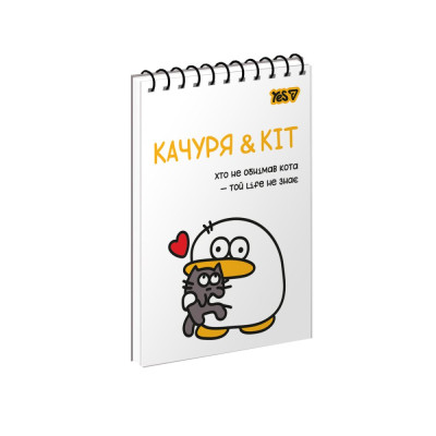 Блокнот А6/80 спіраль "YES" /152331/ "Мій настрій" (1/210)