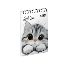Блокнот А7/80 спіраль "YES" /152370/ "Little cat" (1/336)