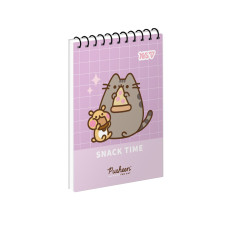 Блокнот А7/80 спіраль "YES" /152346/ "Pusheen" (1/336)
