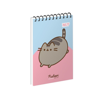 Блокнот А7/80 спіраль "YES" /152509/ "Pusheen: Cozy Days" (1/336)