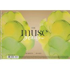Скетчбук А4/50арк. "MUSE" /PB-SC-050-317/ картон, пруж.бок, 115г/м2 (1/36)