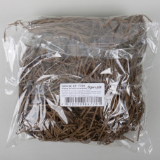Екофілер (паперова стружка, наповнювач для коробок) 50гр. /EF 7781/ Шоколад (1/30)
