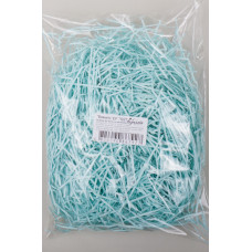 Екофілер (паперова стружка, наповнювач для коробок) 50гр. /EF 7927/ Блакить (1/30)