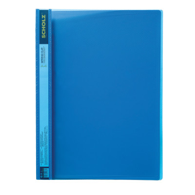 Папка-швидкозшивач А4 "SCHOLZ 5236" прозр. верх. (1/20/120)