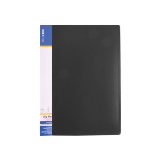 Папка-швидкозшивач А4 "Economix" "Е31201-01" СLIP А + кишеня, чорна (1/20/120)