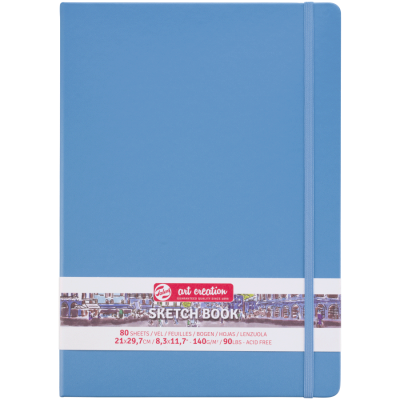 Скетчбук "Royal Talens Art Creation" А4/80арк. /783/ 140г/м2., Lake Blue (1/10)