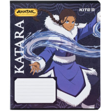 Зошит уч. "Kite" 18арк.# /AV24-236/ гібр. лак + УФ лак, Avatar: The Last Airbender (20/400)