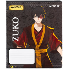 Зошит уч. "Kite" 18арк.# /AV24-236/ гібр. лак + УФ лак, Avatar: The Last Airbender (20/400)