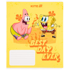 Зошит уч. "Kite" 18арк.# /SB25-236/ гібр. лак + УФ лак, SpongeBob SquarePants (20/400)