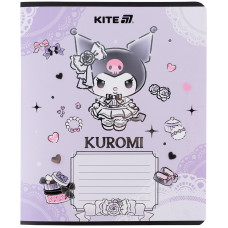 Зошит уч. "Kite" 18арк.== /HK25-237-1/ фольга + УФ лак, Kuromi Куромі (20/400)