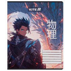 Зошит уч. "Kite" 18арк.== /K25-237-1/ софт-тач + УФ лак, Kite Anime (20/400)