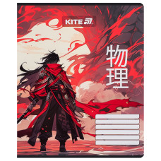 Зошит уч. "Kite" 18арк.== /K25-237-1/ софт-тач + УФ лак, Kite Anime (20/400)