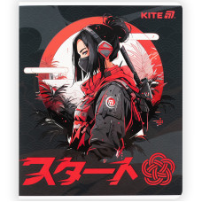 Зошит уч. "Kite" 48арк.# /K25-259-1/ софт тач + УФ лак, Kite Anime (10/200)