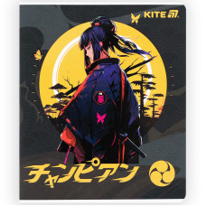 Зошит уч. "Kite" 48арк.# /K25-259-1/ софт тач + УФ лак, Kite Anime (10/200)