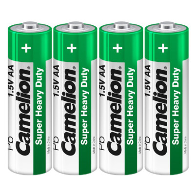 Батарейка "Camelion" /R6/4shrink/457/529 Super Heavy Duty, сольова, 1,5V, пальчик (4/60)
