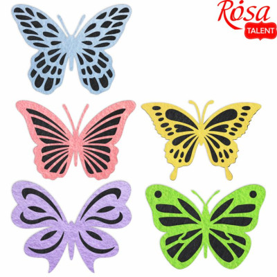 Заготовка "Rosa Talent" /470/ "Метелики 1" 10шт, 5,3*7см