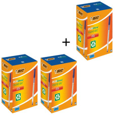 АКЦІЯ Ручка кулькова "BIC" Round Stic Eco (уп.60шт) /8932402/ синя 2+1 (1)