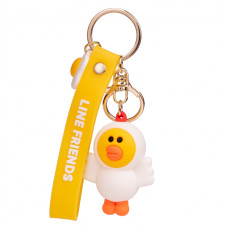 Брелок "YES" /559366/ "Line Friends", Chicken Sally (1/5/200)