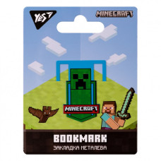 Закладка металева "YES" /707838/ Minecraft (1/20/500)