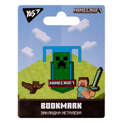 Закладка металева "YES" /707838/ Minecraft (1/20/500)