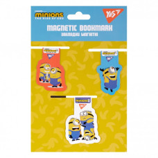 Закладка-магніт "YES" /707831/ Minions, 3шт в уп. (1/10/500)